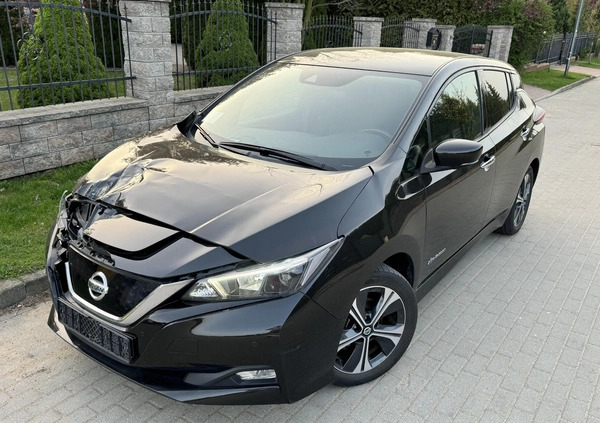 Nissan Leaf cena 35900 przebieg: 112000, rok produkcji 2018 z Sława małe 596